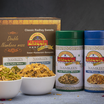 Double Maza Box (Kaju Dalmoth + Pudina Dalmoth)